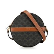 Pre-owned Canvas celine-bags Celine Vintage , Brown , Dames