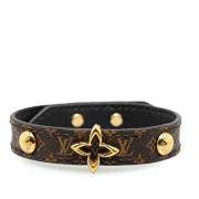 Pre-owned Canvas bracelets Louis Vuitton Vintage , Brown , Dames