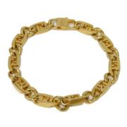 Pre-owned Metal bracelets Fendi Vintage , Yellow , Dames