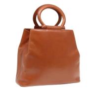 Pre-owned Leather handbags Celine Vintage , Brown , Dames