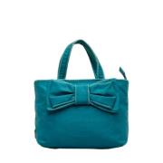 Pre-owned Canvas handbags Prada Vintage , Blue , Dames