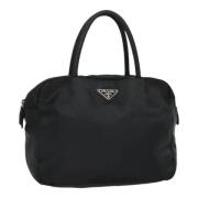 Pre-owned Nylon handbags Prada Vintage , Black , Dames