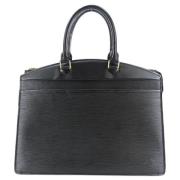 Pre-owned Leather louis-vuitton-bags Louis Vuitton Vintage , Black , D...