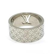 Pre-owned Metal rings Louis Vuitton Vintage , Gray , Dames