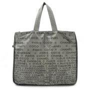 Pre-owned Canvas chanel-bags Chanel Vintage , Gray , Dames