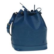 Pre-owned Leather louis-vuitton-bags Louis Vuitton Vintage , Blue , Da...