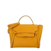 Pre-owned Leather celine-bags Celine Vintage , Yellow , Dames