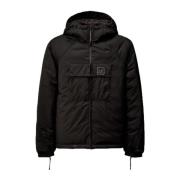 Metropolis Hooded Donsjas in Zwart C.p. Company , Black , Heren