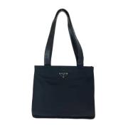 Pre-owned Canvas totes Prada Vintage , Black , Dames