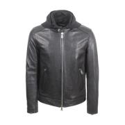 Zwarte Lamsvacht Ritsjas Dondup , Black , Heren