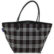 Pre-owned Fabric shoulder-bags Burberry Vintage , Black , Dames