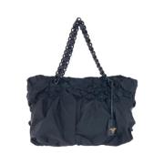 Pre-owned Canvas totes Prada Vintage , Black , Dames