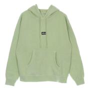 Zwarte Heavyweight Pigment Geverfde Hoodie Obey , Green , Heren