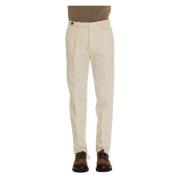 Katoenen gabardine broek Brunello Cucinelli , Beige , Heren