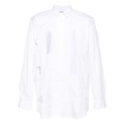 Geweven herenoverhemd Comme des Garçons , White , Heren