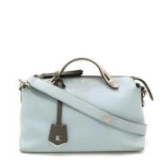 Pre-owned Leather handbags Fendi Vintage , Blue , Dames