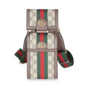 Pre-owned Leather gucci-bags Gucci Vintage , Multicolor , Dames