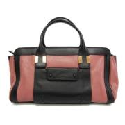 Pre-owned Leather handbags Chloé Pre-owned , Pink , Dames