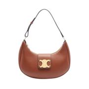 Pre-owned Leather celine-bags Celine Vintage , Brown , Dames