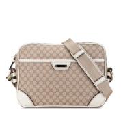 Pre-owned Canvas crossbody-bags Celine Vintage , Beige , Dames