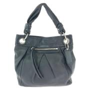 Pre-owned Leather handbags Coach Pre-owned , Black , Dames