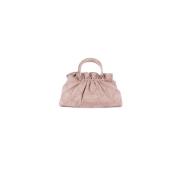 Beige Schoudertas met Voorlogo Ermanno Scervino , Beige , Dames