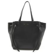 Pre-owned Leather shoulder-bags Celine Vintage , Black , Dames