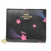 Pre-owned Leather wallets Coach Pre-owned , Black , Dames