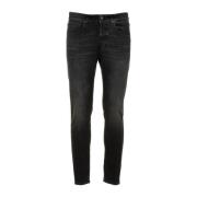 Zwarte Jeans Dian Dondup , Black , Heren