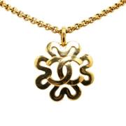 Pre-owned Metal chanel-jewelry Chanel Vintage , Yellow , Dames