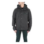 Groene Jas met Capuchon en Logo Barbour , Green , Heren