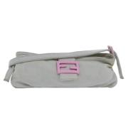 Pre-owned Nylon fendi-bags Fendi Vintage , Gray , Dames