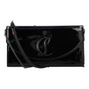 Leather crossbody-bags Christian Louboutin , Black , Dames