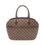 Pre-owned Canvas handbags Louis Vuitton Vintage , Brown , Dames