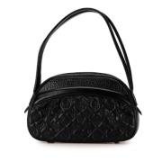 Pre-owned Leather handbags Louis Vuitton Vintage , Black , Dames