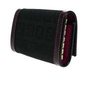 Pre-owned Canvas key-holders Fendi Vintage , Black , Dames