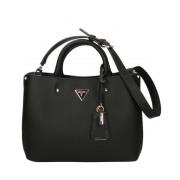 Zwarte Crossbody Tas voor Vriendin Guess , Black , Dames