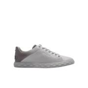 Grijze Ombre Leren Sneakers Diamond Jimmy Choo , Gray , Heren