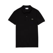 Regular Fit Polo Shirt - Zwart Lacoste , Black , Heren