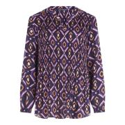 Geplooide slipblouse Betty Barclay , Purple , Dames