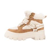 Aspha Winterlaarzen Buffalo , Beige , Dames