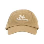 Beige pet met klep Ralph Lauren , Beige , Unisex