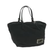 Pre-owned Nylon fendi-bags Fendi Vintage , Black , Dames