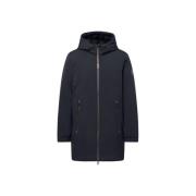 Ecoalf Pasu Parka Jas Ecoalf , Blue , Heren