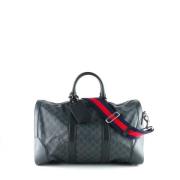 Pre-owned Leather gucci-bags Gucci Vintage , Black , Dames