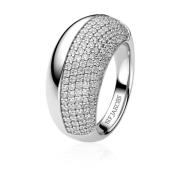 Sterling Zilveren Ring met Witte Zirkonia Sif Jakobs Jewellery , Gray ...