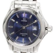 Pre-owned Metal watches Omega Vintage , Blue , Heren