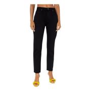 Zwarte Jeans Kyle Stijl Khaite , Black , Dames