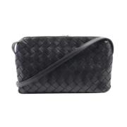 Pre-owned Leather shoulder-bags Bottega Veneta Vintage , Black , Dames