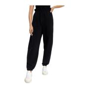 Zwarte Oversized Sweatpants Agolde , Black , Dames